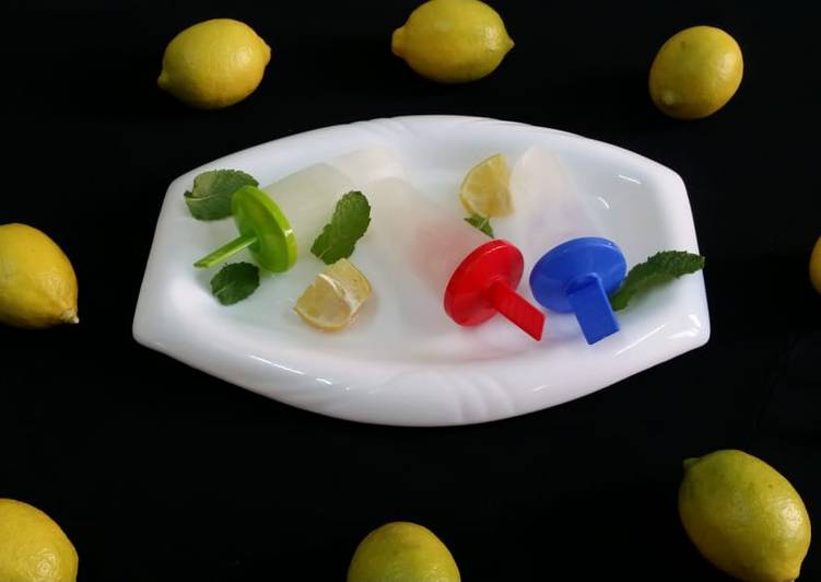 Nimbu Paani/Lemonade Popsicles