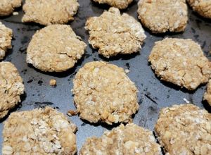 Una foto de Galletas fáciles en 3 pasos con 3 ingredientes