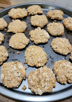 Una foto de Galletas fáciles en 3 pasos con 3 ingredientes