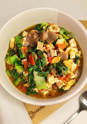 Foto resep Tumis Pokcoy Telur