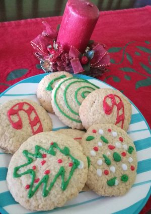 Una foto de Mi receta de galletas navideñas