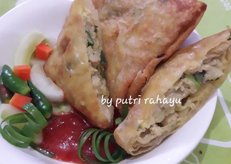 Cara Gampang Membuat Martabak telur mini Anti Gagal