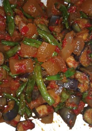 Foto resep Sayur Goreng Cecek Balado