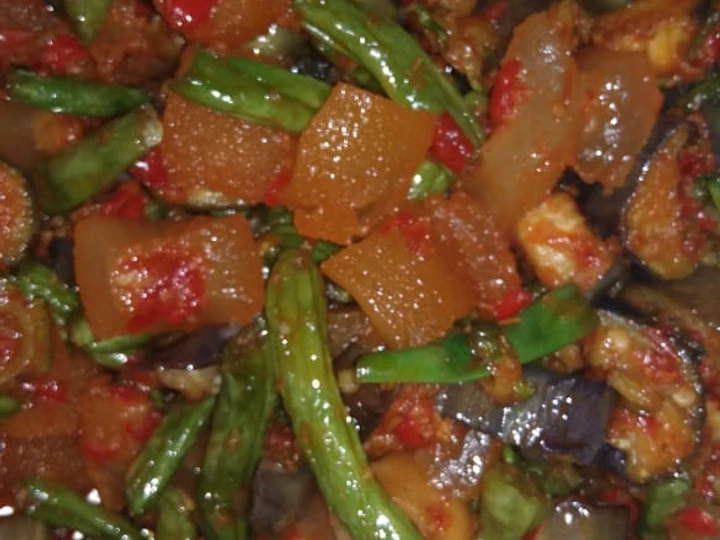 Cara Simple Membikin Resep  Sayur Goreng Cecek Balado yang Menggugah Selera, Sempurna