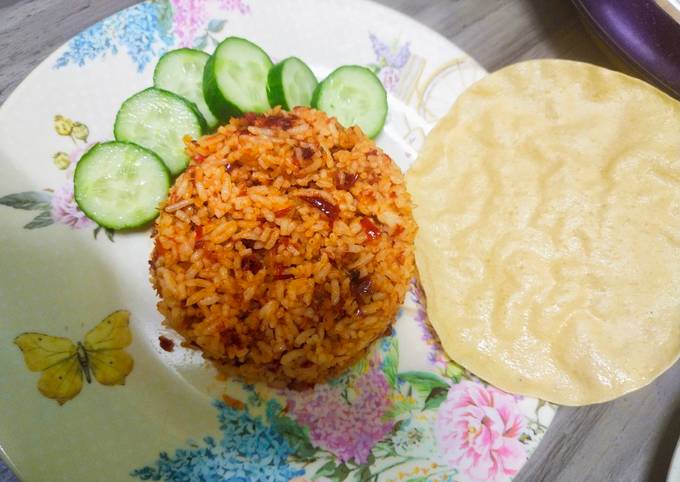 Resipi Nasi Goreng Lada Kering Versi Tumbuk Oleh Nana Daud Cookpad