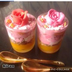 A picture of Red beauty pudding.