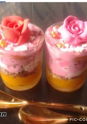 A picture of Red beauty pudding.