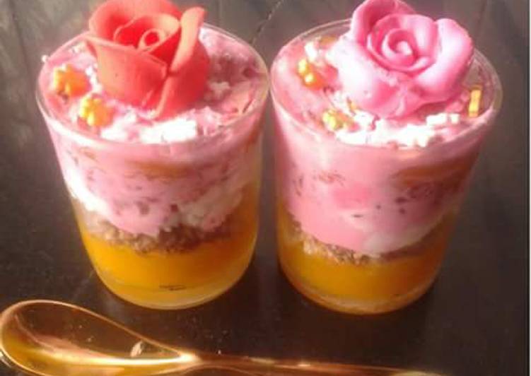 Easiest Way to Make Quick Red beauty pudding