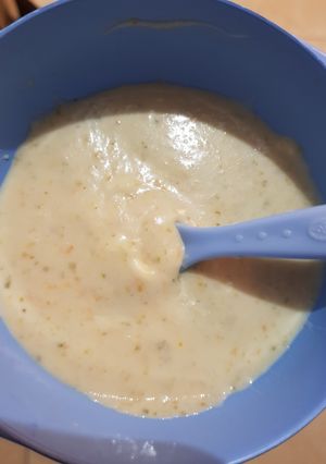 Foto resep Mpasi 6m+ Salmon Bayam Wortel