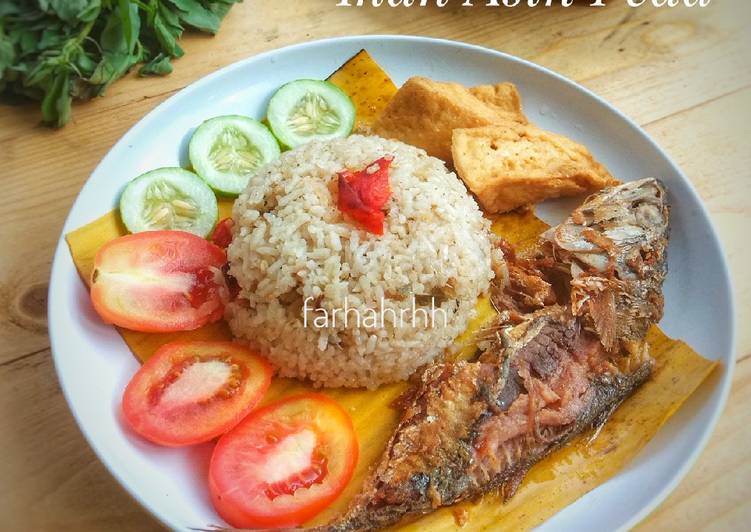 425. Nasi Liwet Ikan Asin Peda