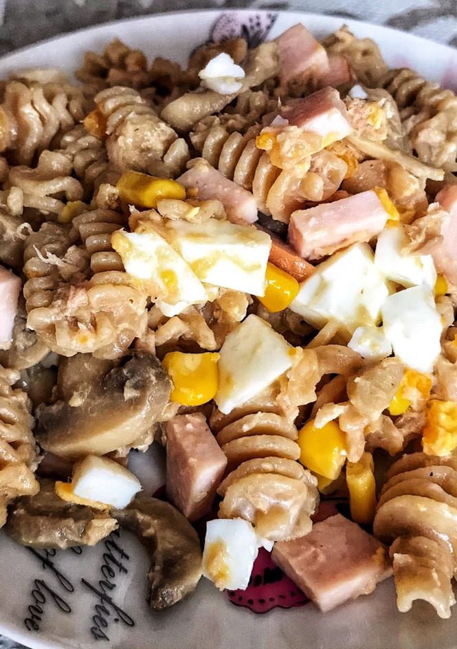 Una foto de Ensalada de pasta 🍽