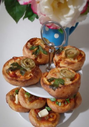 Une photo de Minis pizzas 🍕