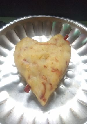 A picture of Aloo bharta.