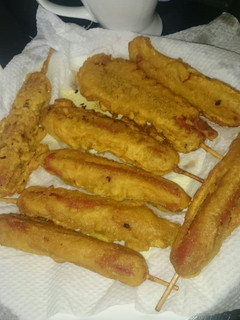 A picture of Corndogs.