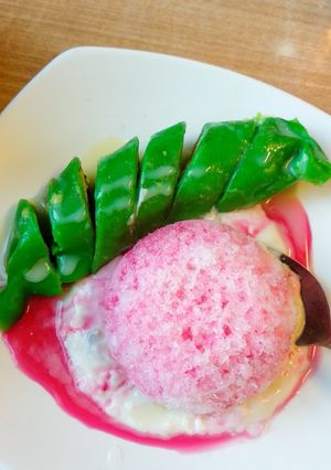 Foto resep Es Pisang Ijo