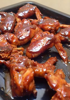 Foto resep Oriental spicy wings