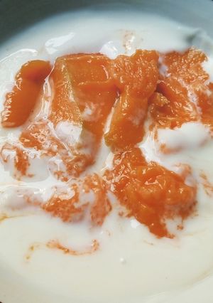Foto resep Mangga with fla susu