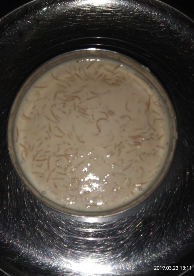 A picture of Seviyan kheer.