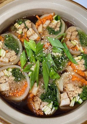 大白菜捲捲鍋 ［蔬食］ 的食譜成品照片
