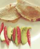 Quesadillas de queso & chorizo