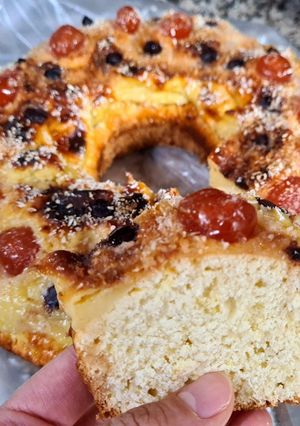 Una foto de Rosca de Pascuas con harina leudante 🐇