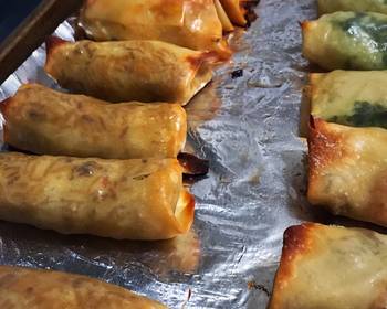 Unique Recipe Egg Rolls  la Leftovers Delicious