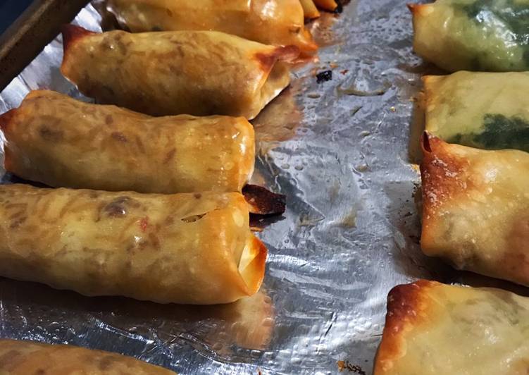 Egg Rolls à la Leftovers