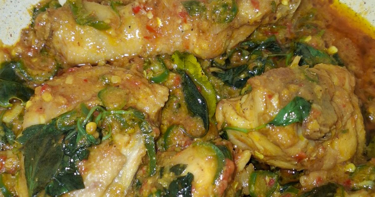 Ayam Woku/ Ayam Rica-Rica Kemangi