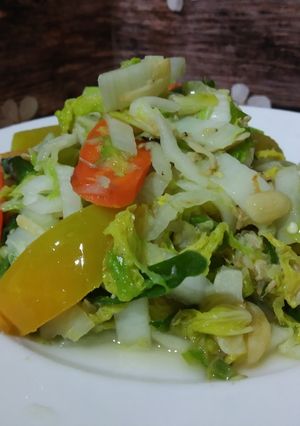 Foto resep Sawi Putih Tumis