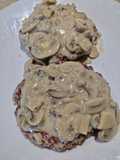 Beef Patties in Mushroom Sauce