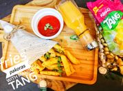 A picture of fries pakora