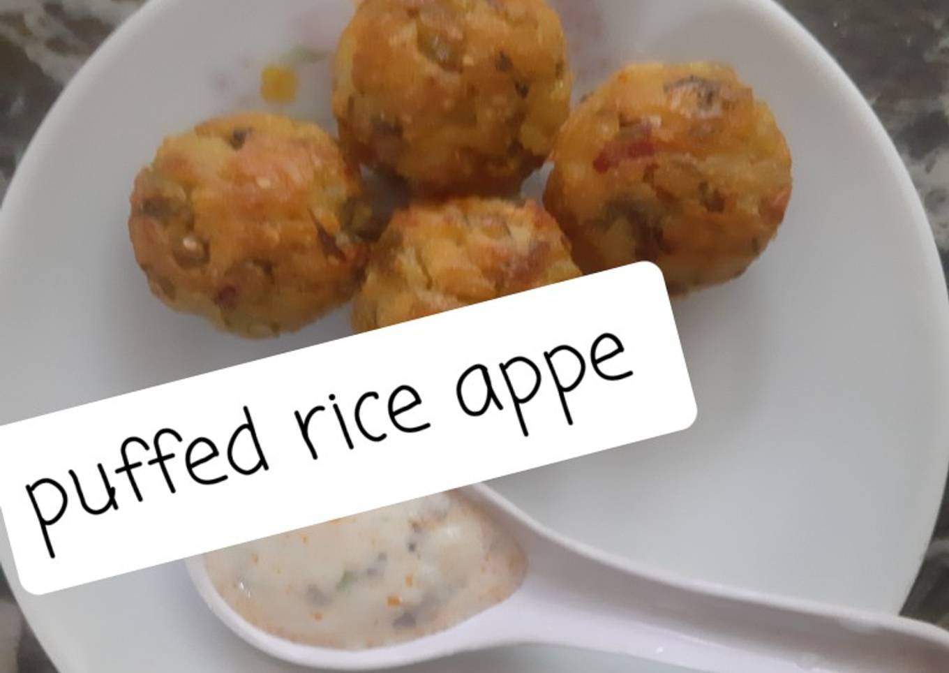 #puffed rice appe