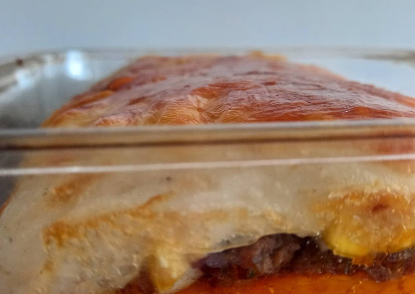 Pastel de carne mixto con papa y boniato