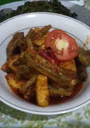 Foto resep Balado ceker, tahu