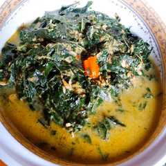 A picture of Gulai Singkong.