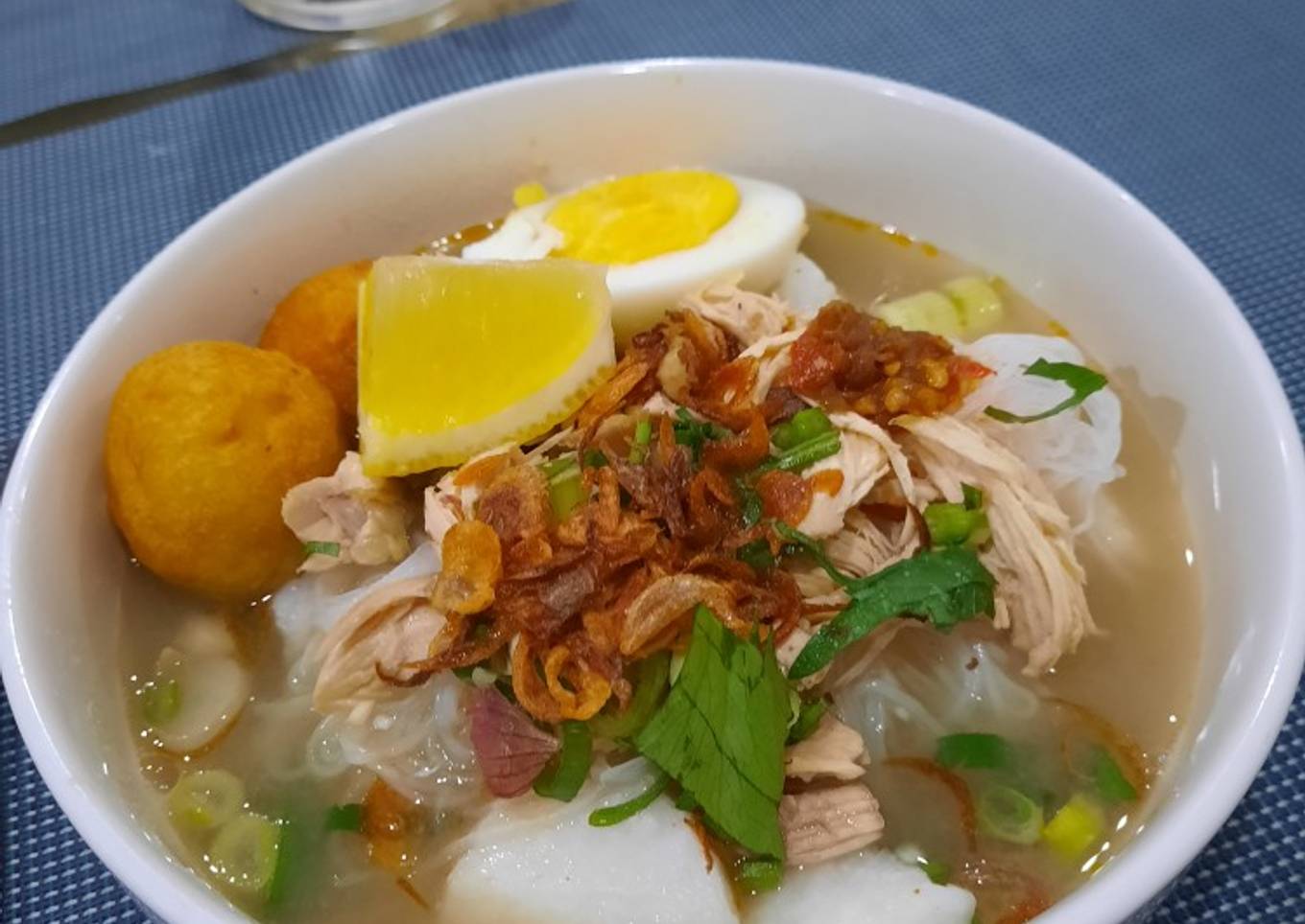 SOTO BANJAR PLUS PERKEDEL TALAS 😁👍