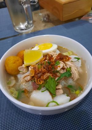 Foto resep SOTO BANJAR PLUS PERKEDEL TALAS 😁👍