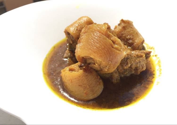 Pork Tail In Briyani Sauce