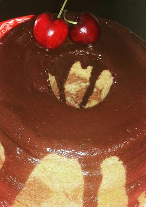 Una foto de Budín marmolado