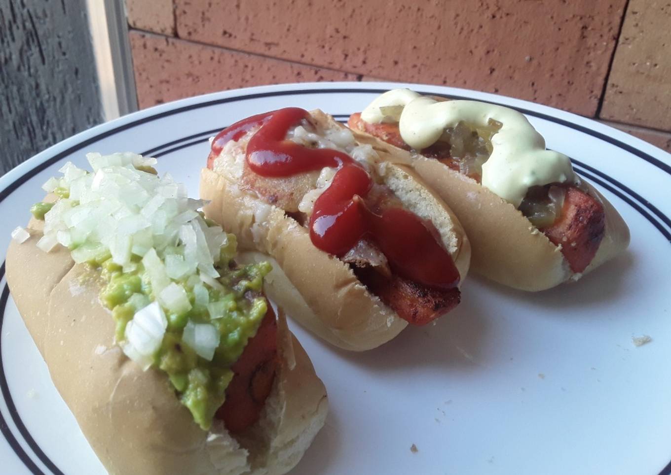 Mini hot dogs saludables🌭🥕🌶🥑🌰🍅🧀