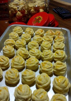 Foto resep nastar mawar