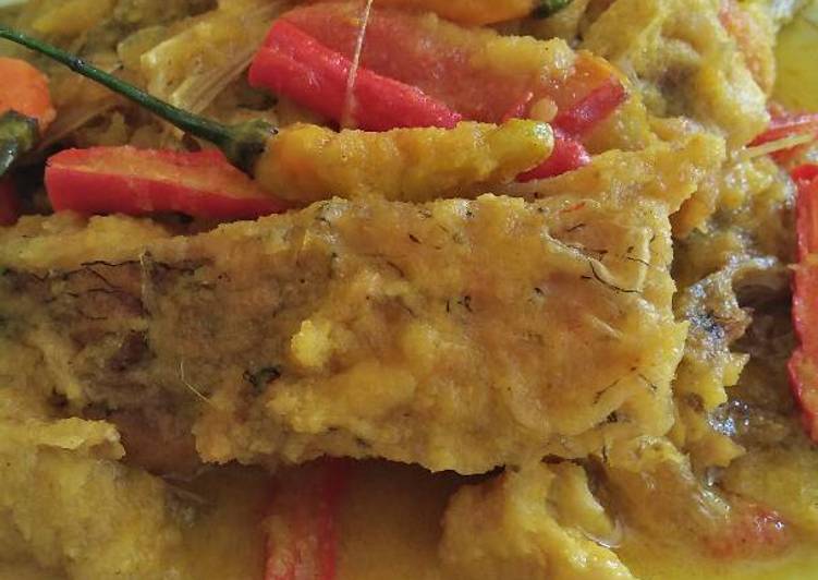 Resep Gurame acar kuning, Enak Banget