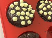 A picture of cupcakes with dates