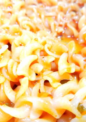 A picture of Recipe of tomato cheese pasta.