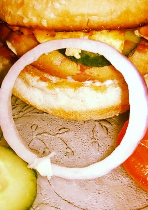 A picture of Chicken Patty Burger.
