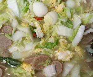 Gampangnya Memasak Sawi putih puyuh orak arik telur dan bakso Enak Sempurna Gampangnya Memasak Sawi putih puyuh orak arik telur dan bakso Enak Sempurna