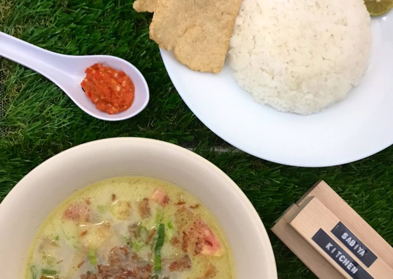 Soto Betawi Daging (Santan & Susu) Bonus: Resep Acar