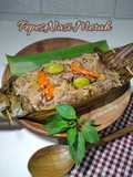 *Pepes Nasi Merah*