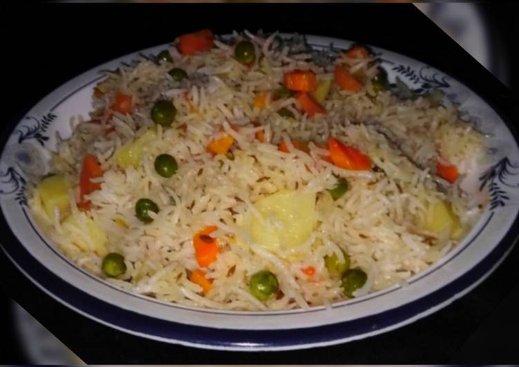 Mix veg zeera rice