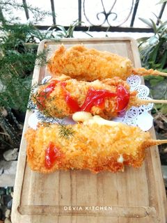 Foto resep Corndog sosis keju